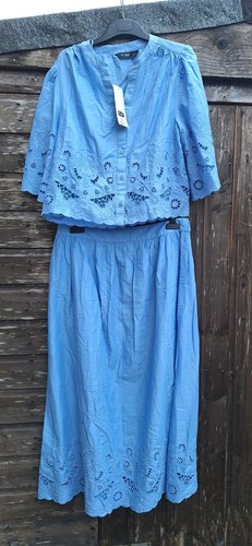 Cornflower blue cutwork - f&f,