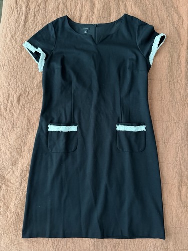 Talbots black sheath dress - talbots,