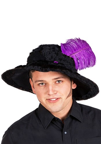 Adult musketeer costume hat - musketeer,