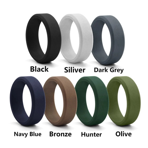 Classic silicone wedding ring - silicone,