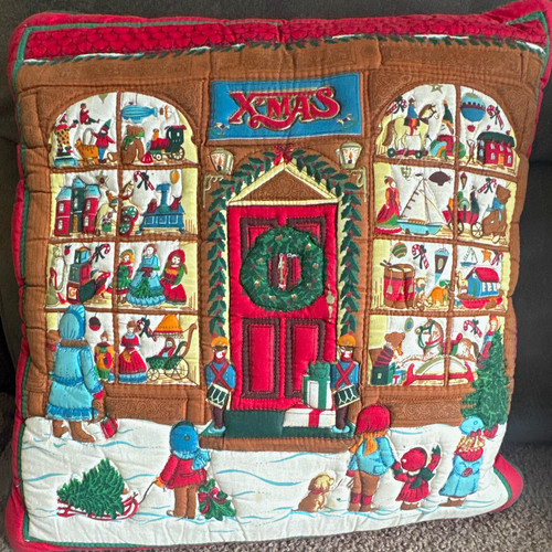 Christmas quilted appliqué - christmas,