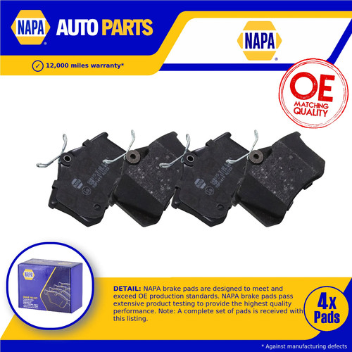 Brake pads set fits - brake,