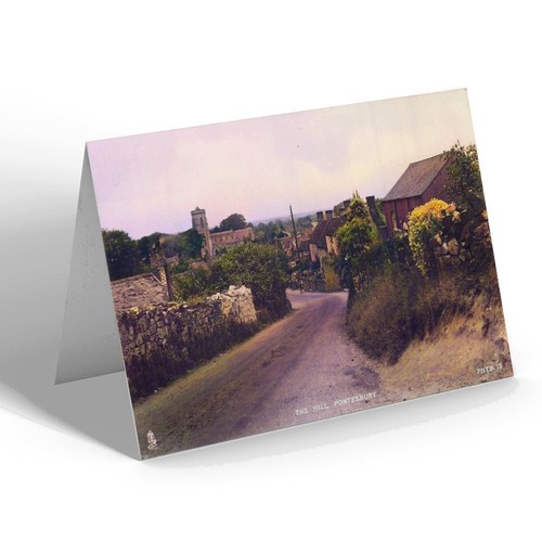 Greeting card vintage - greeting,
