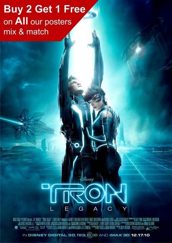 Tron legacy 2010 movie poster - legacy,