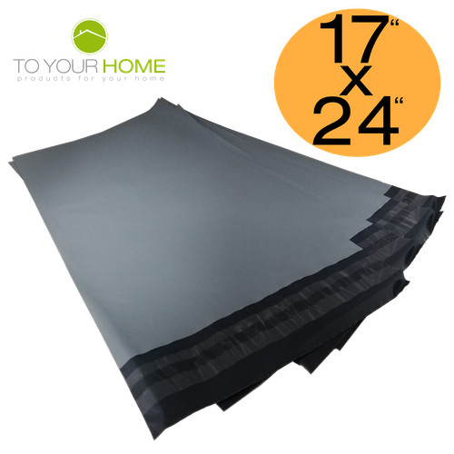 Grey mailing bags 17x24 - bags, 50%