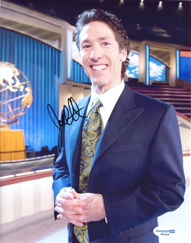 Joel osteen autograph signed - osteen,