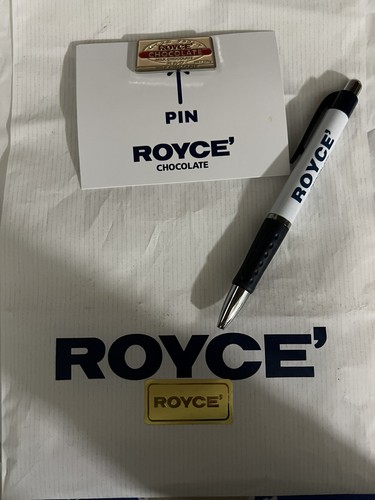 Royce chocolate enamel pin and - pin,