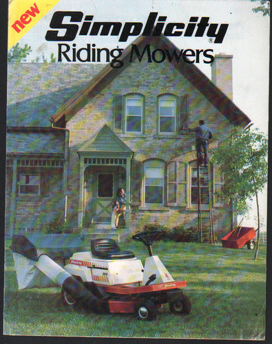 Simplicity riding lawnmowers - simplicity,