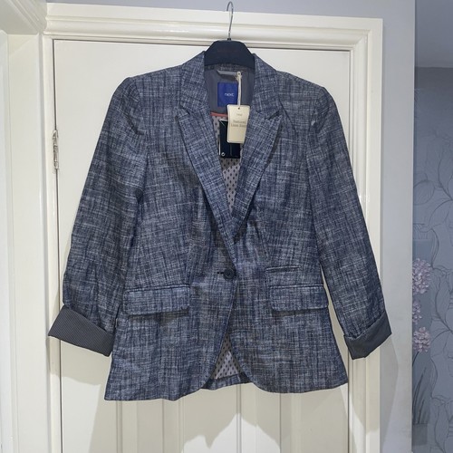 Next navy blue textured - navy,