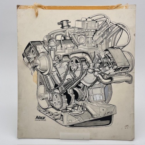Original autocar illustration - original,