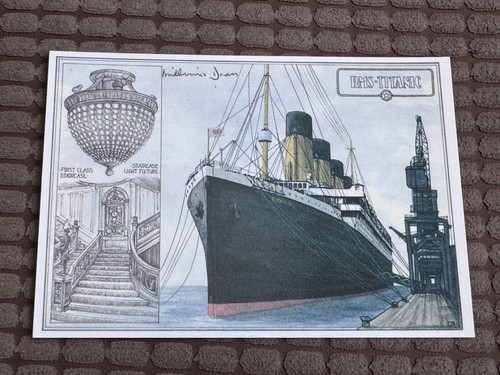 Rms titanic survivor signed - rms,