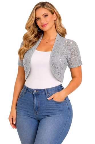 Womens crochet shrug women - crochet,
