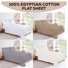 Flat sheets 400 - 400, egyptian