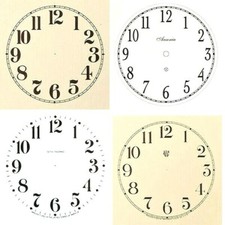 Replacement clock dial face - replacement,