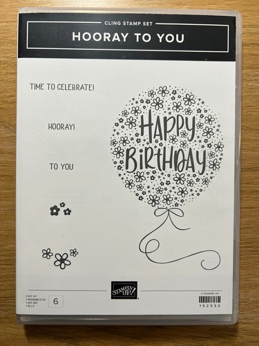 Stampin hooray you cling - you,