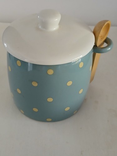 Blue white polka dot - m&s,