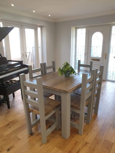 Rustic dining table 130 x - rustic,, (130