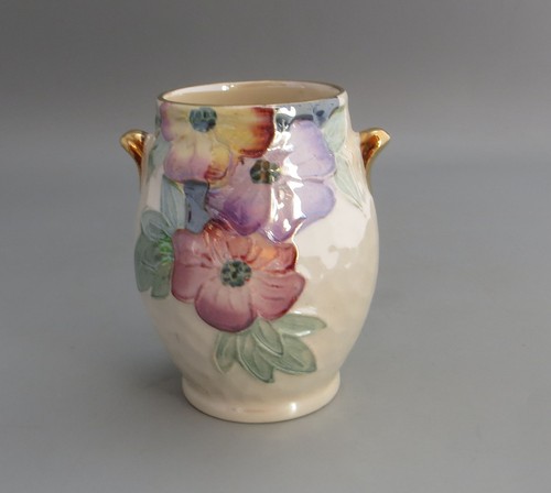 Maling small lustreware vase - maling,
