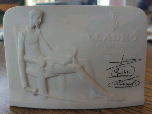 Vtg lladro display plaque - lladro,