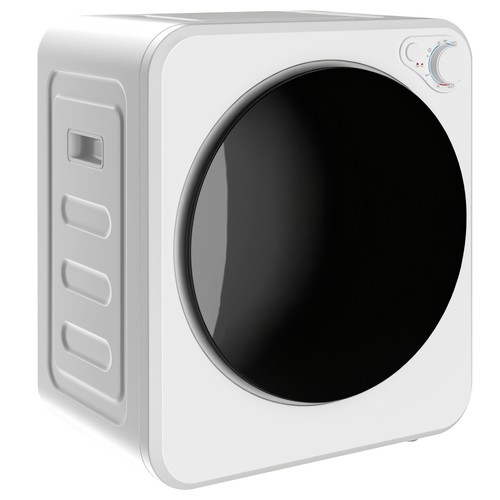 Homcom 4kg front - load, laundry