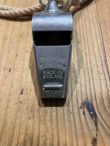 The acme thunderer whistle - the,