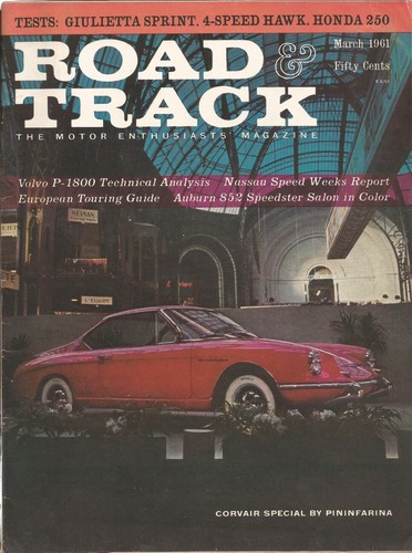 Road track 1961 - track, momo