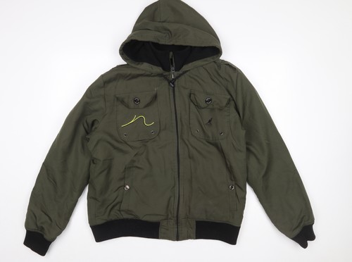 Kangol mens green bomber - kangol, xl