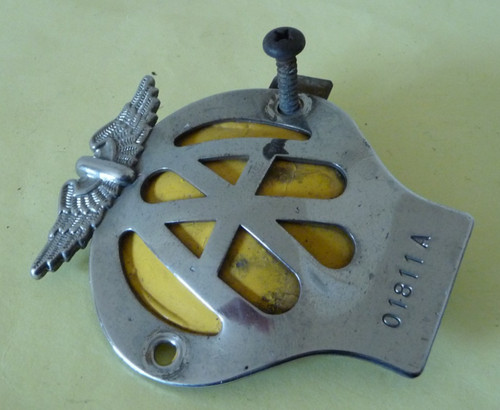 Vintage smaller car badge - car,