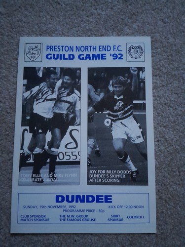 Preston north end - v, dundee