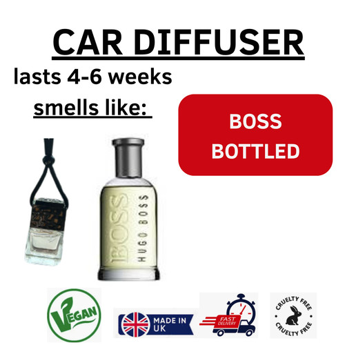 Boss bottled car diffuser - boss,bottled,,