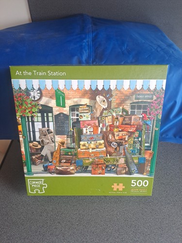 500 piece jigsaw puzzle corner - jigsaw,