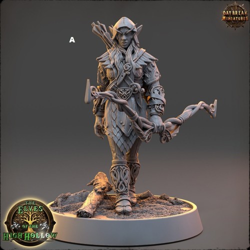 Wood elf archer daybreak - elf,