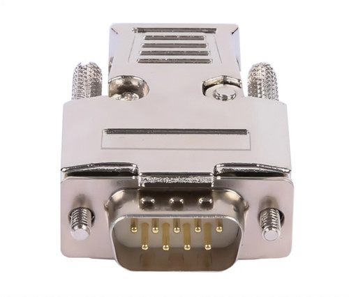 Db9 male connector metal - connector,