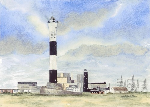 Dungeness print original - ,