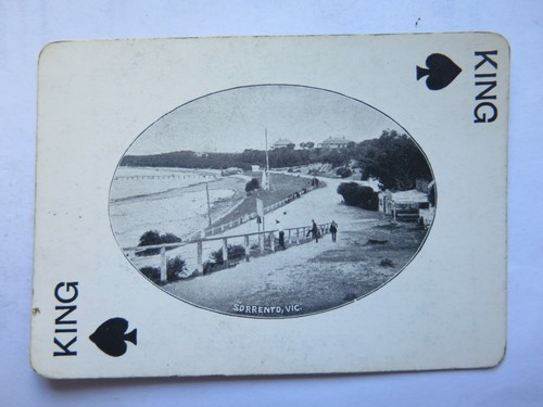Australian scene playing card - scene,