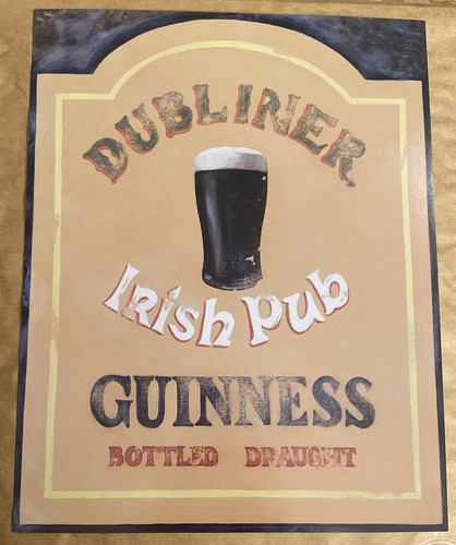 Bar sign dubliner irish - sign,