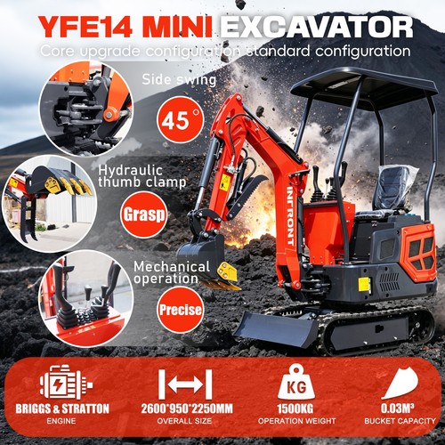 Free ship 4ton mini - 1.4ton,