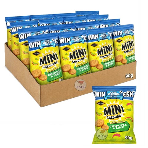 Jacobs mini cheddars chipotle - mini,