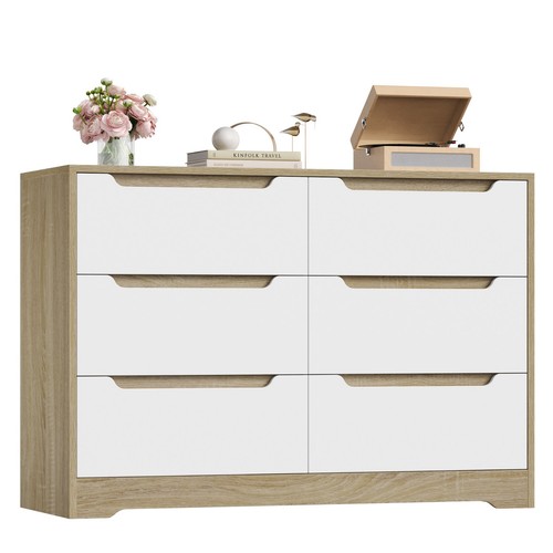 Drawer dresser chest of - 6,