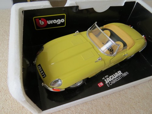 Bburago jaguar cabriolet - jaguar,