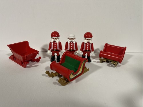 Playmobil santa and sleigh - santa,