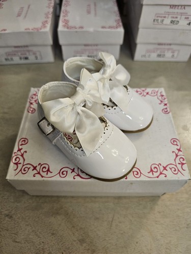 Baby girls spanish bow - baby, shoes