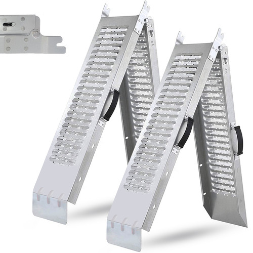 Set folding loading ramps - of, 2