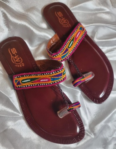Multicoloured embroidered - multicoloured,