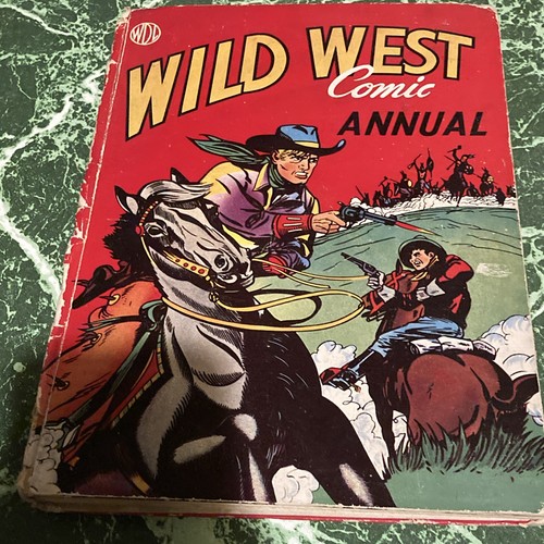 Wild west comic annual colour - wild,