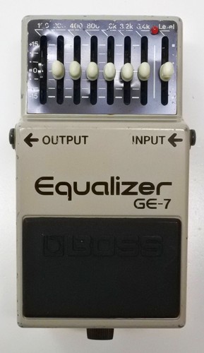 Boss equalizer guitar - equalizer,