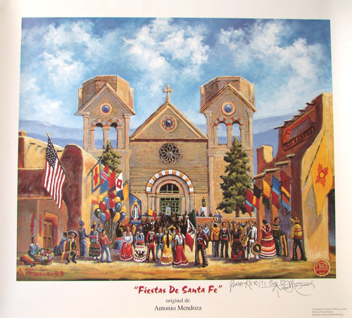 Signed antonio mendoza fiestas - antonio,