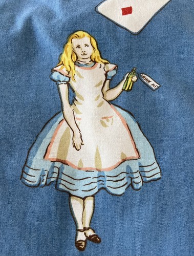 Child vintage alice in - child’s, “alice