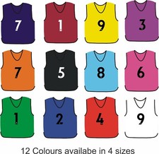Mesh bibs football - 10, training