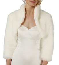 Faux fur long sleeve - faux,